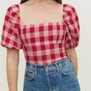 Reformation Arancini Top size 8